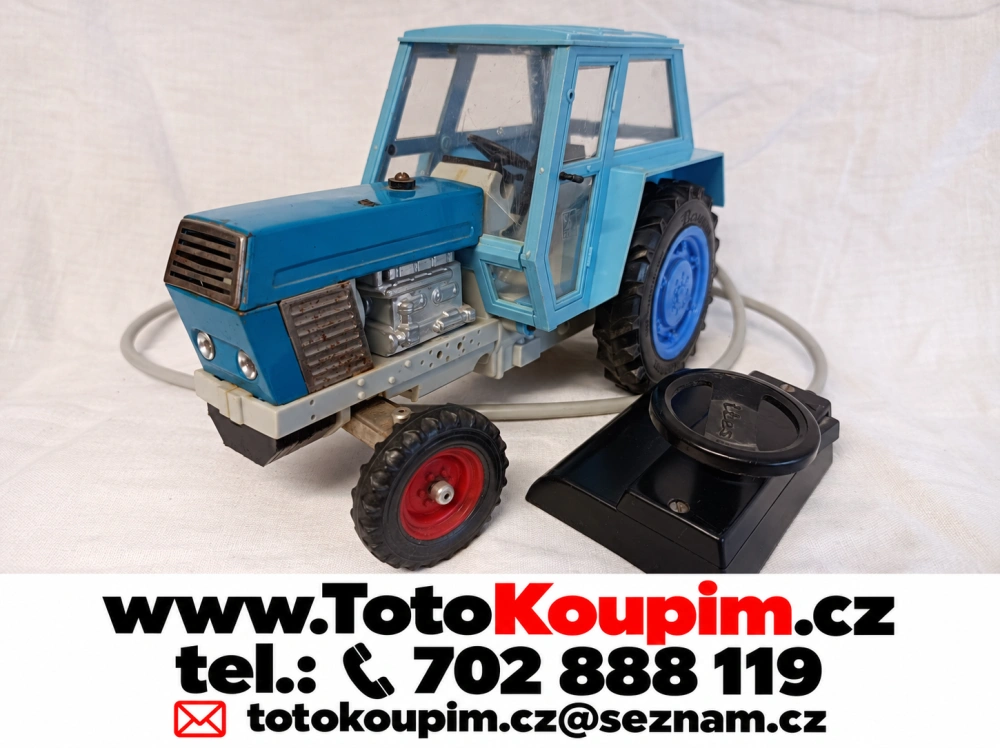 Koupím starou hračku – traktor Zetor KDN s vlečkou i bez